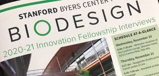 The Stanford Biodesign Innovation Fellowship 2021-2022